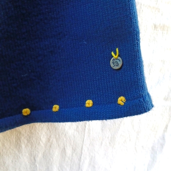 323 DU PAREIL sweat skirts for girls Size 12 Blue - Picture 3 of 9